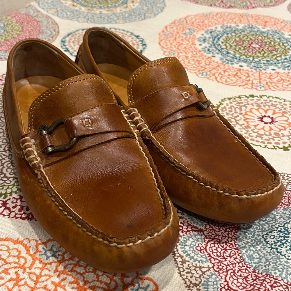 Sperry Topsider Gold Cup Leather Loafers size 8 men’s